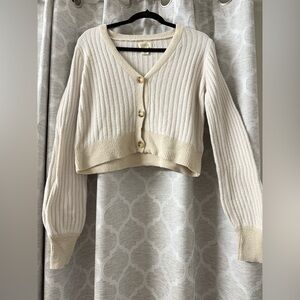 Jessica Simpson Beige Knit Sweater